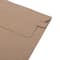 JAM Paper 6" x 6" Brown Kraft Flat Photo Mailer Peel & Seal Closure Envelopes, 6ct.